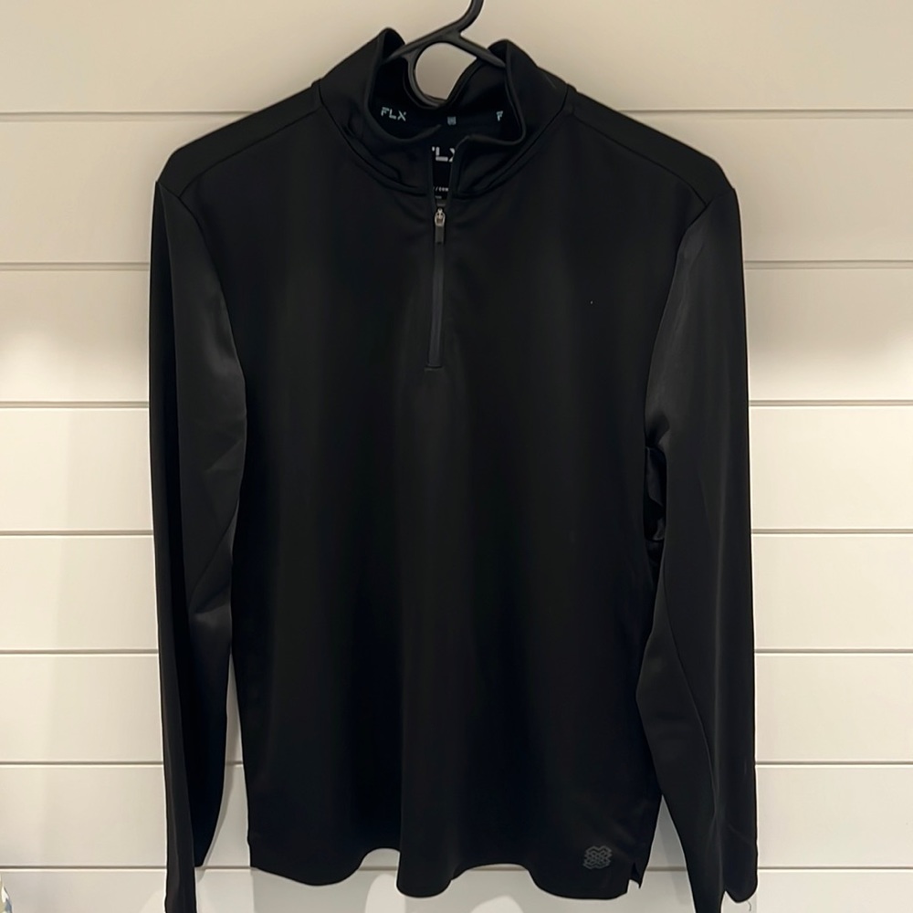 FLX 1/4 zip men’s size small black